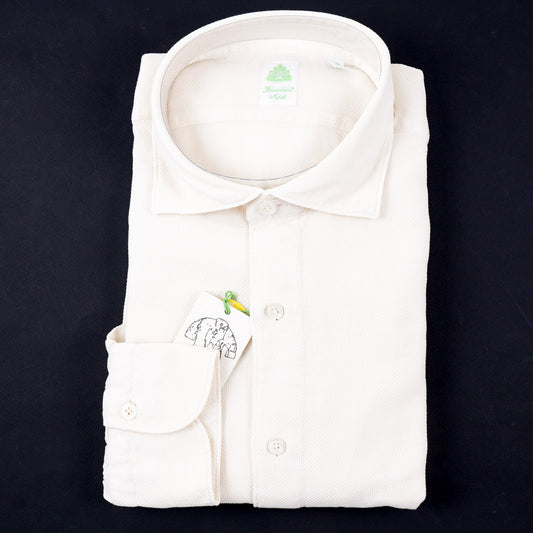 Finamore Extra-Slim Cotton Dress Shirt - Top Shelf Apparel