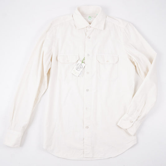 Finamore Corduroy Cotton Sport Shirt - Top Shelf Apparel