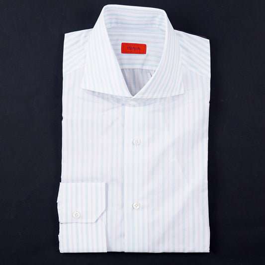 Isaia Tailored-Fit 'Mix' Cotton Shirt - Top Shelf Apparel