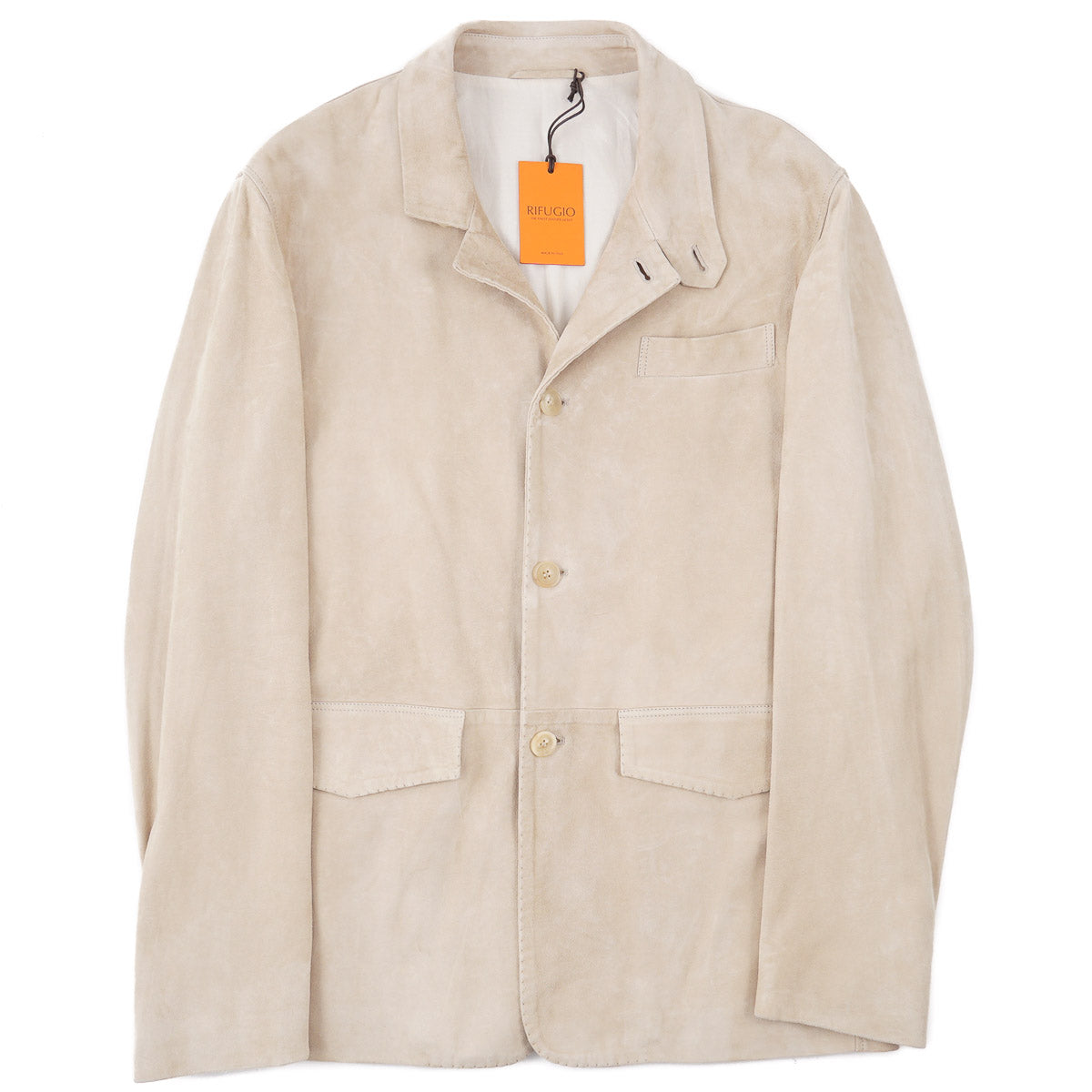 Rifugio Lambskin Suede Blazer-Jacket