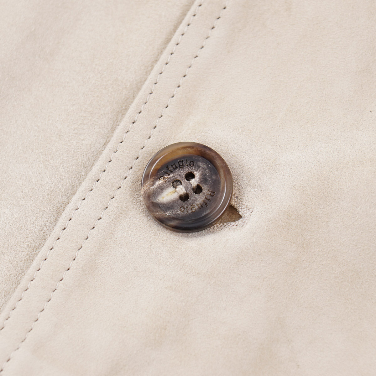 Rifugio Unlined Nappa Suede Overshirt