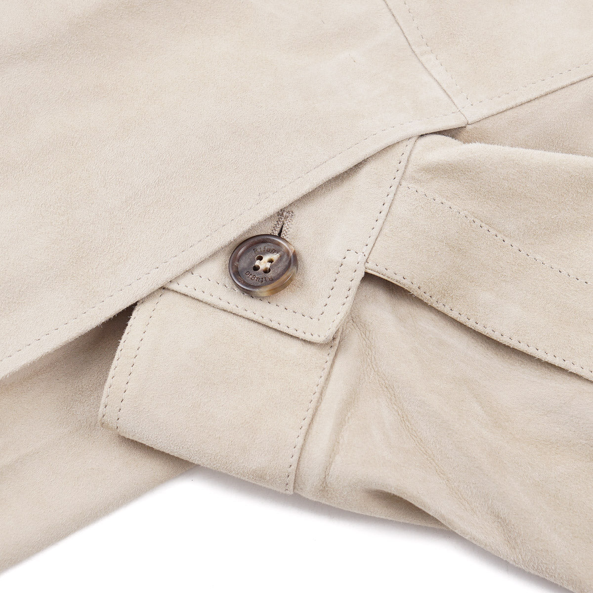 Rifugio Unlined Nappa Suede Overshirt