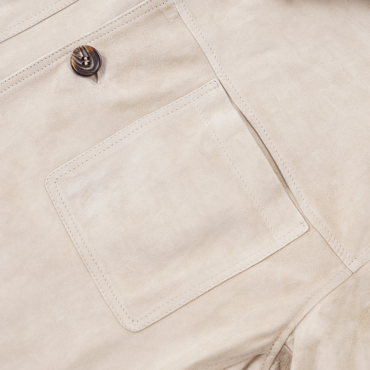 Rifugio Unlined Nappa Suede Overshirt