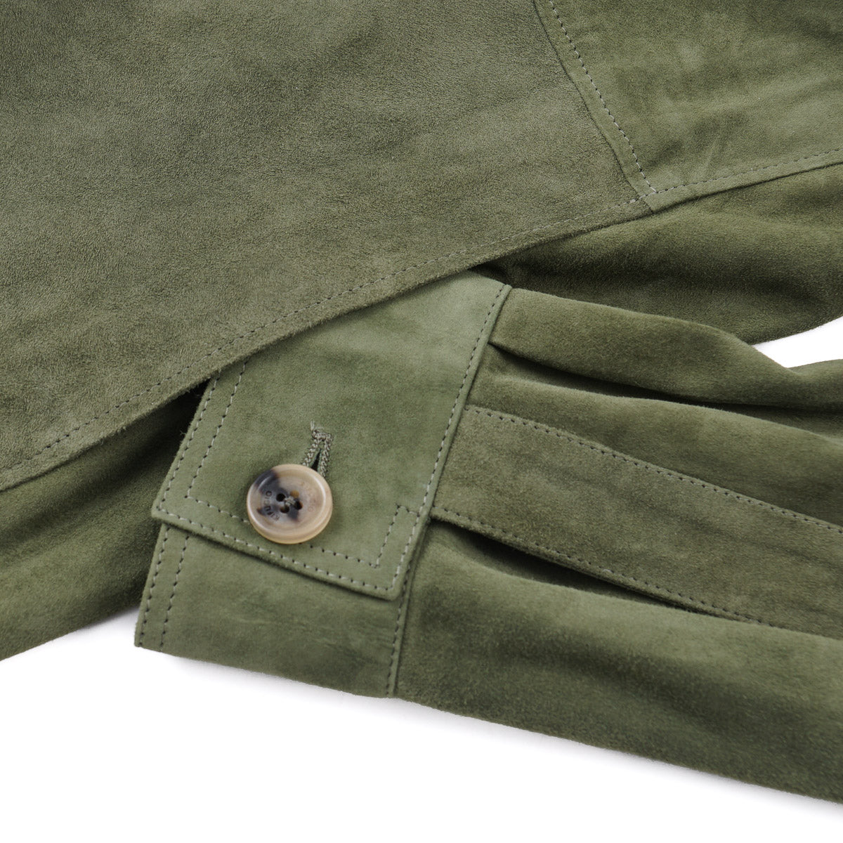 Rifugio Unlined Nappa Suede Overshirt