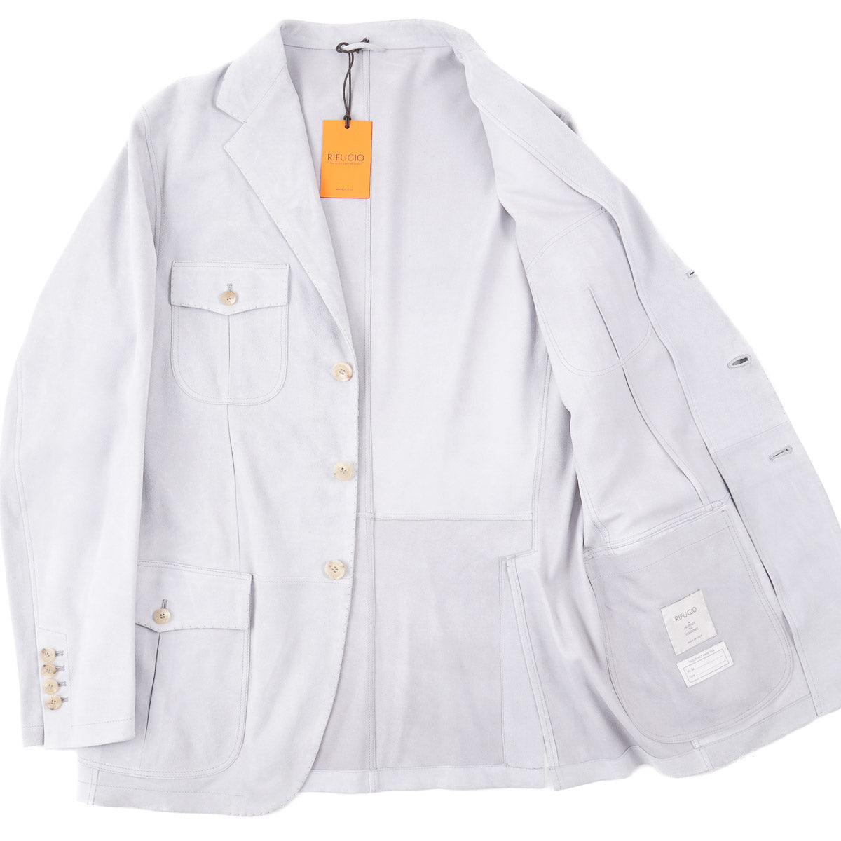Rifugio Unlined Nappa Suede Field Blazer