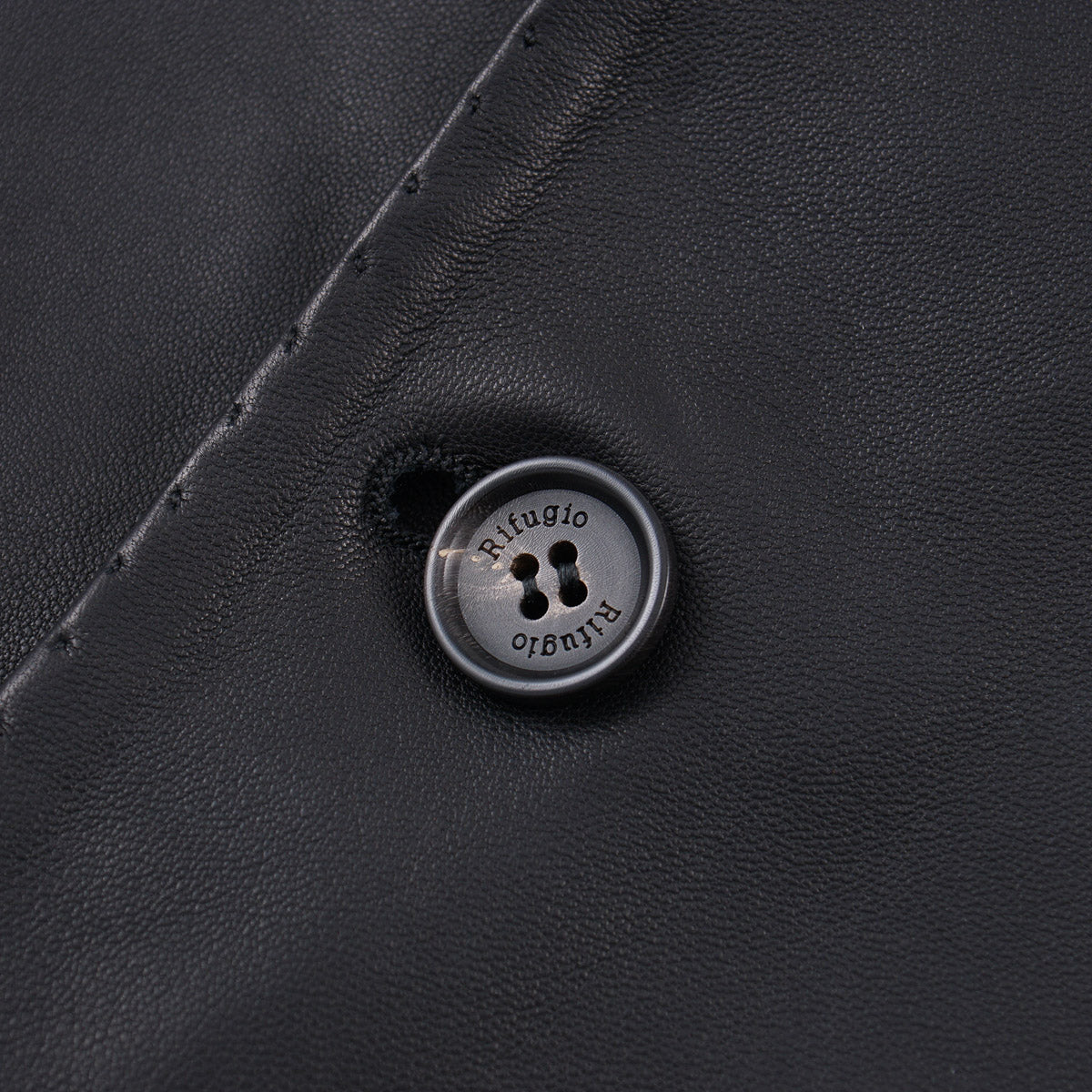 Rifugio Slim-Fit Leather Blazer