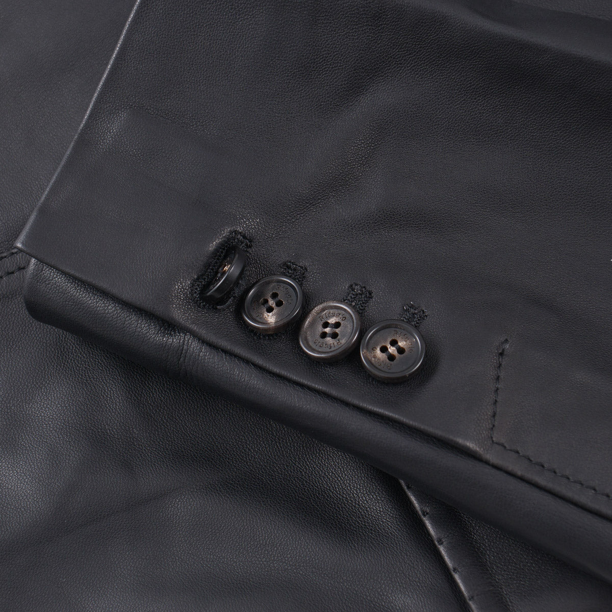 Rifugio Slim-Fit Leather Blazer