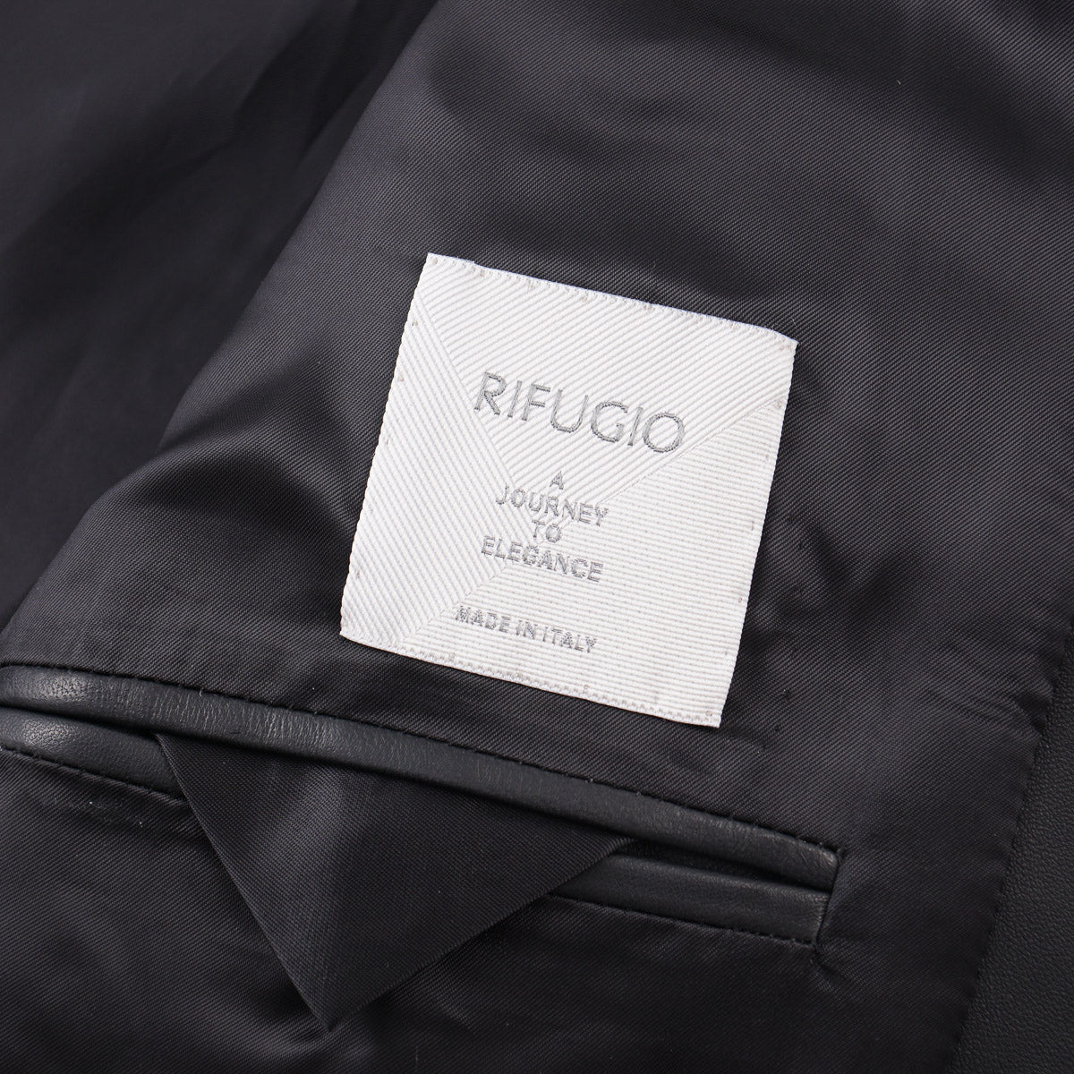 Rifugio Slim-Fit Leather Blazer