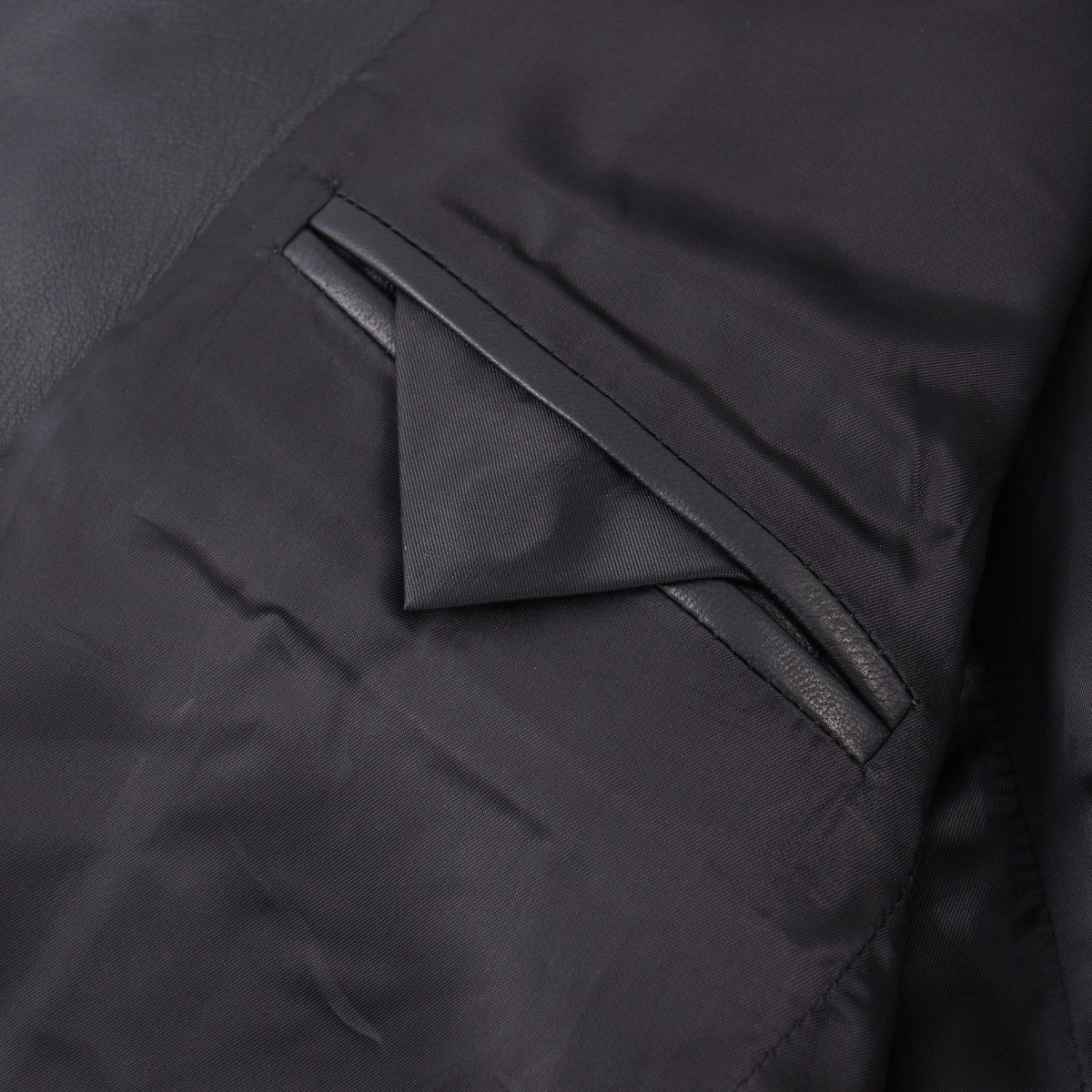 Rifugio Slim-Fit Leather Blazer