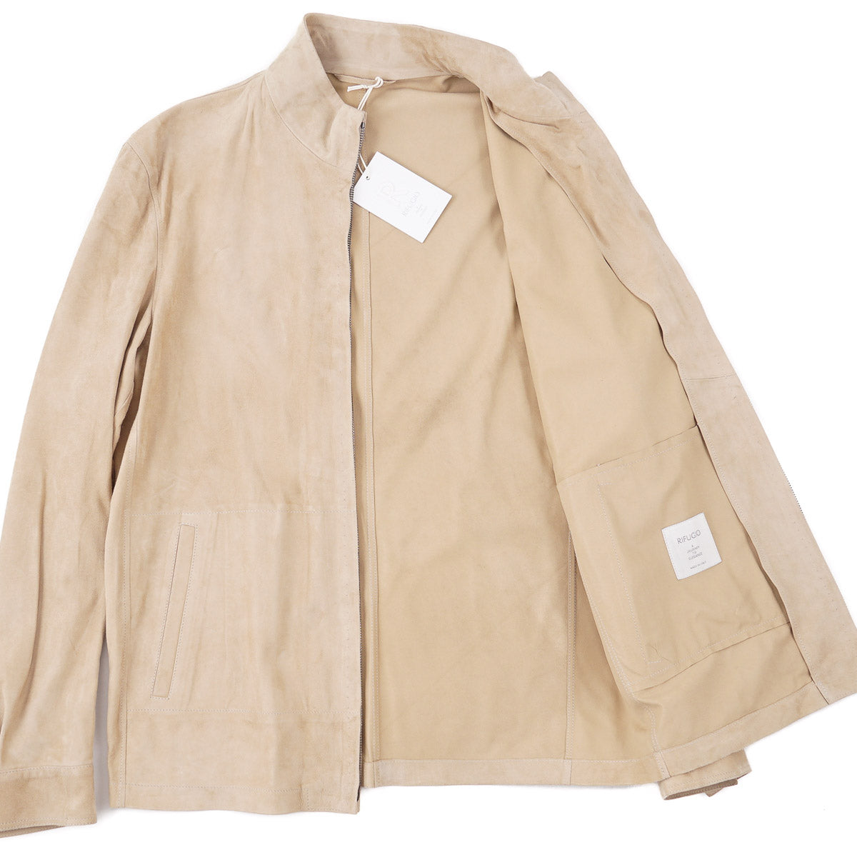 Rifugio Unlined Suede Blouson Jacket