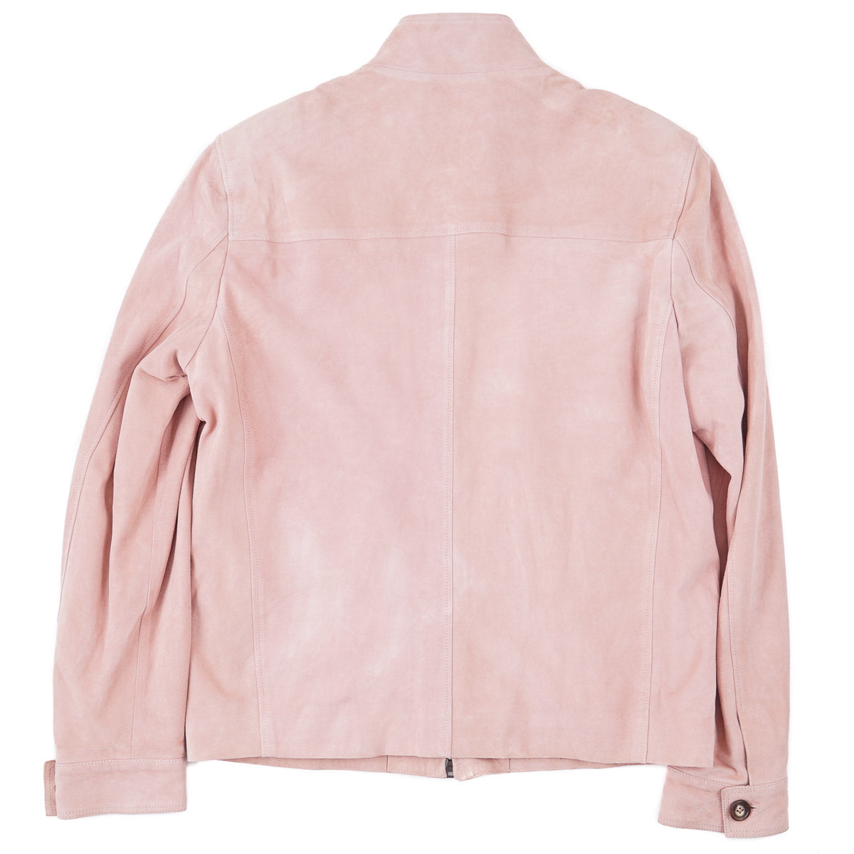 Rifugio Pink Suede Bomber Jacket