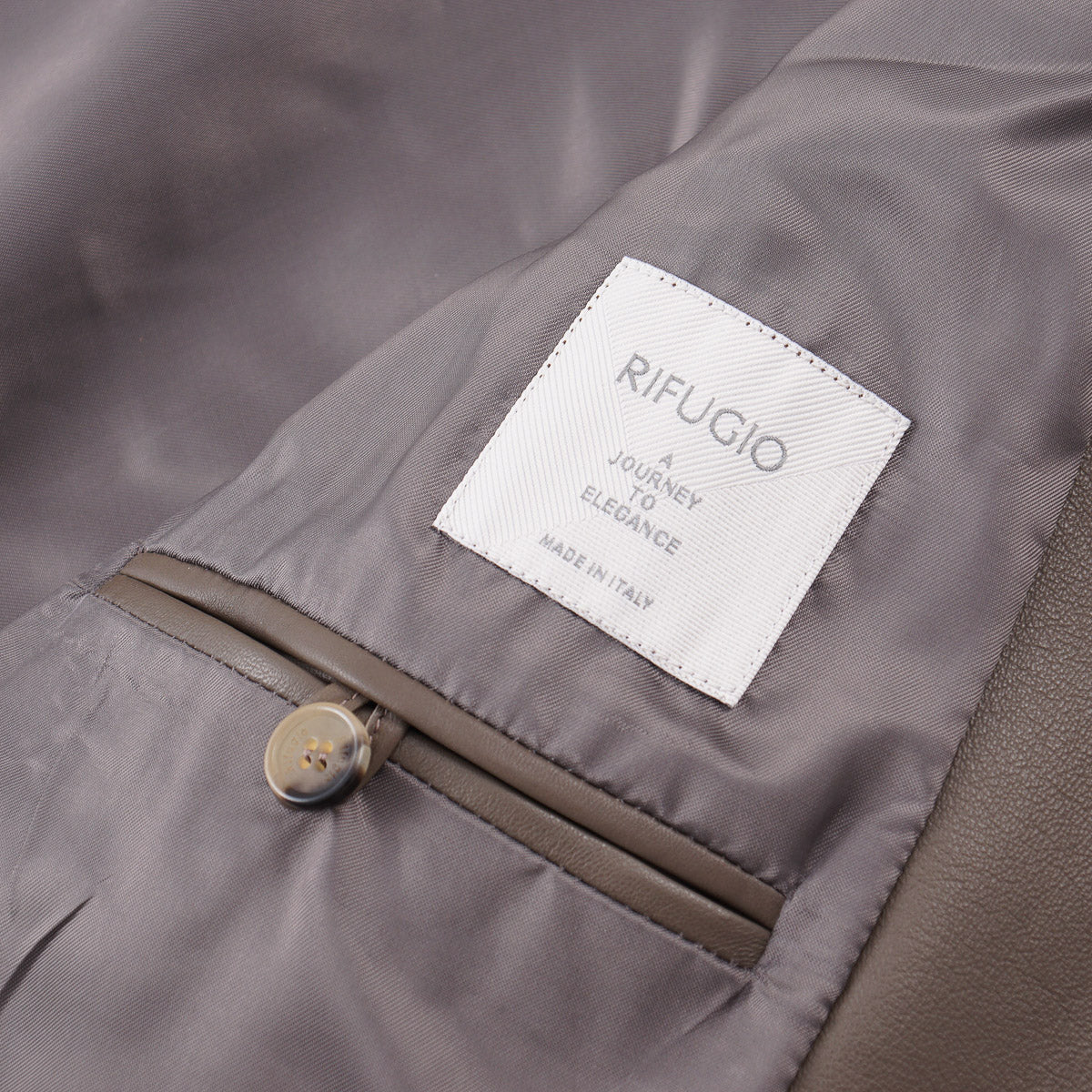 Rifugio Nappa Leather Bomber Jacket