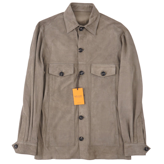 Rifugio Unlined Nappa Suede Overshirt