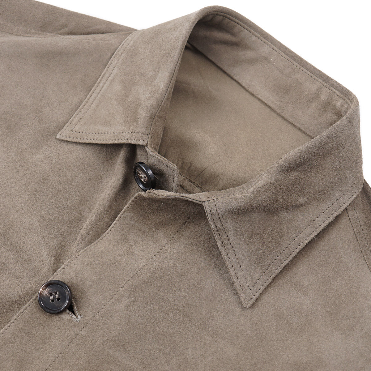 Rifugio Unlined Nappa Suede Overshirt