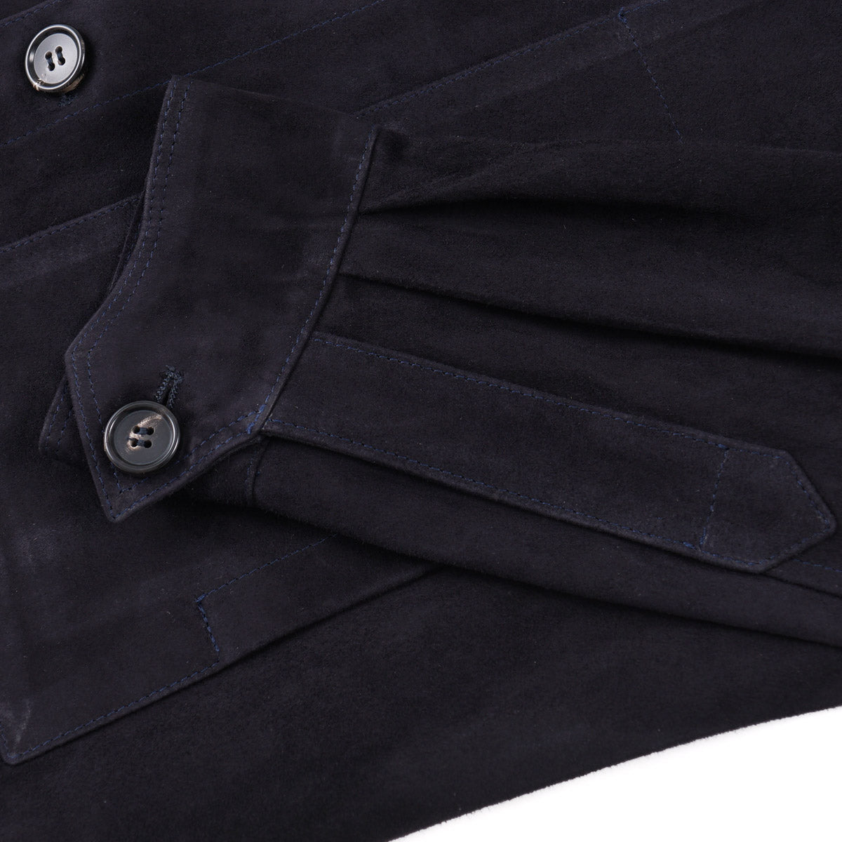 Rifugio Unlined Nappa Suede Overshirt
