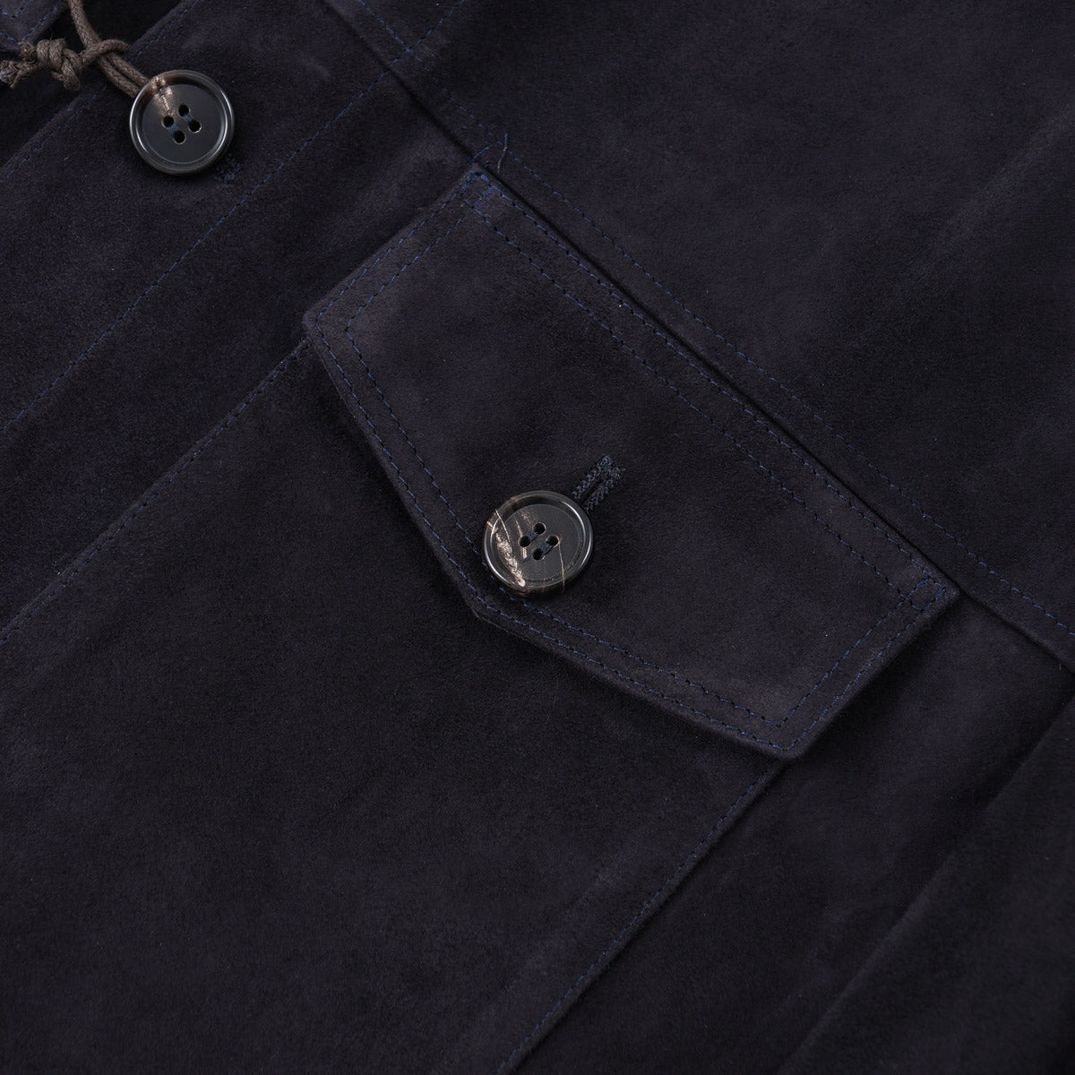 Rifugio Unlined Nappa Suede Overshirt