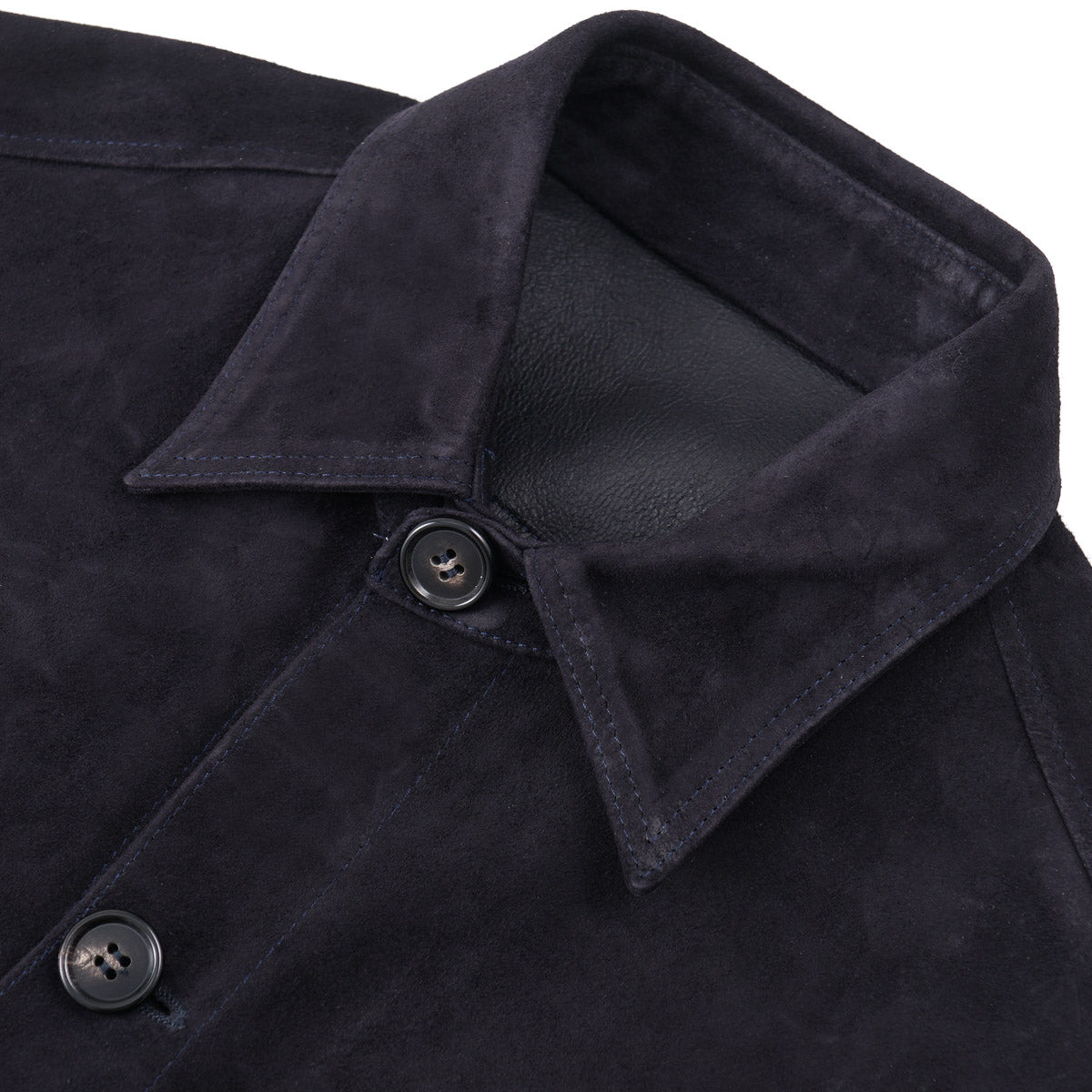 Rifugio Unlined Nappa Suede Overshirt