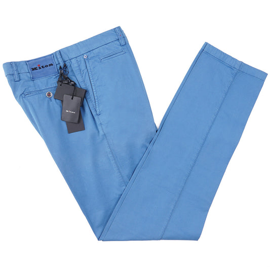 Kiton Washed Cotton Chino Pants