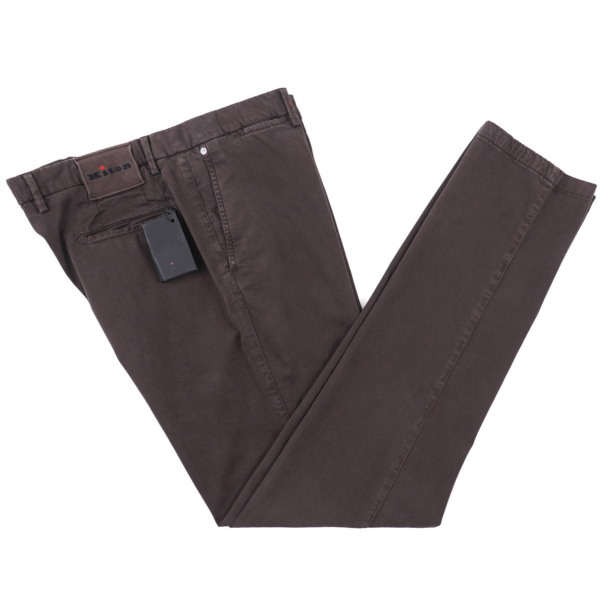 Kiton Washed Cotton Chino Pants