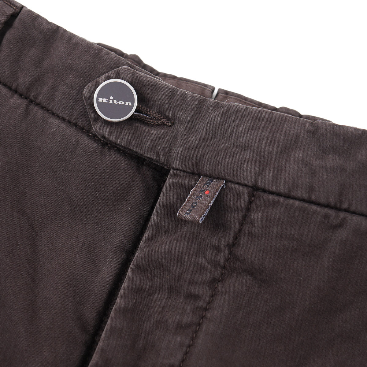 Kiton Washed Cotton Chino Pants