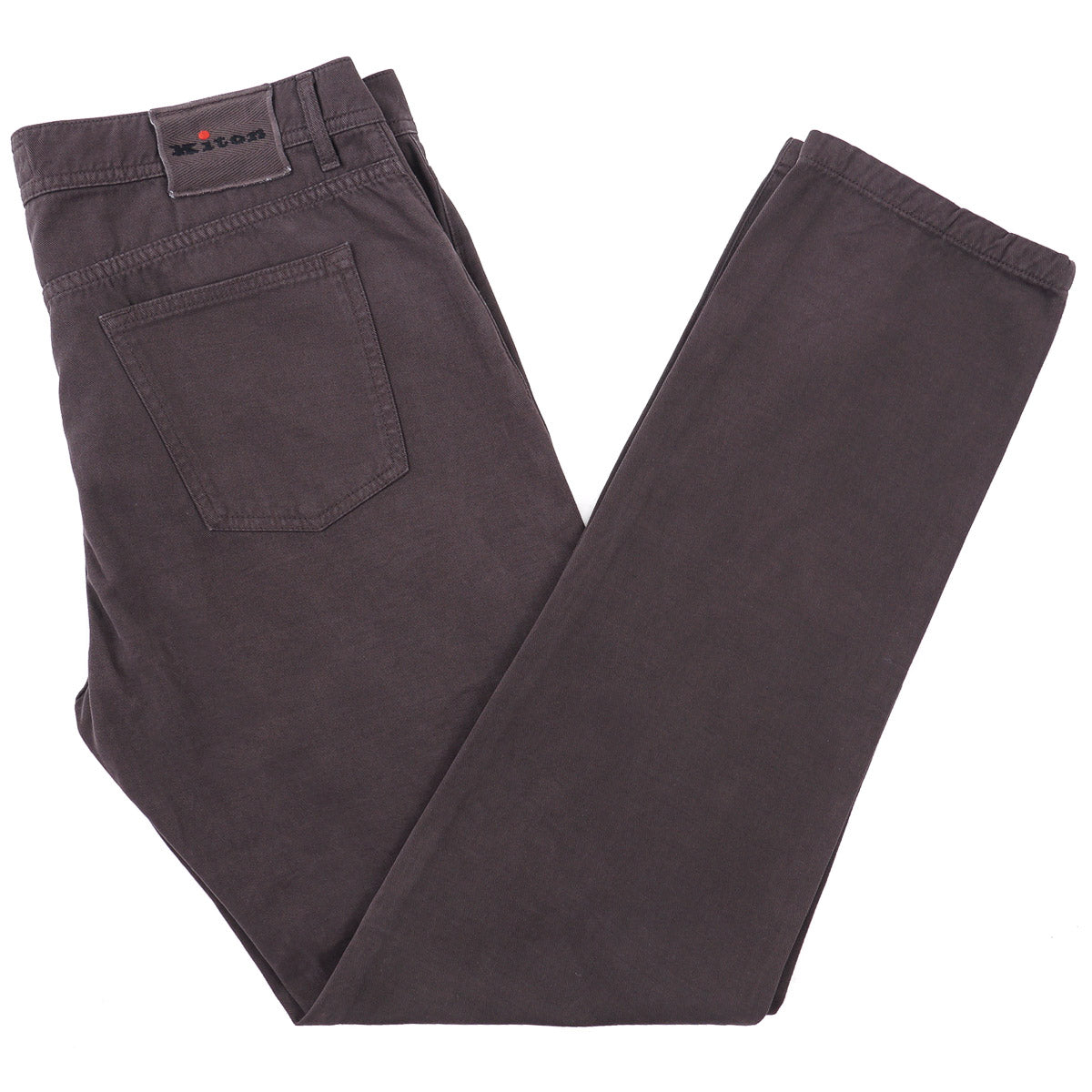Kiton Cotton-Cashmere Twill Jeans