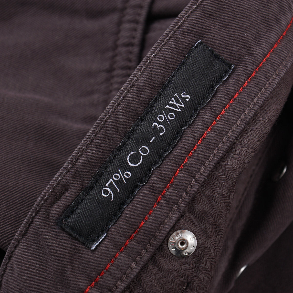 Kiton Cotton-Cashmere Twill Jeans