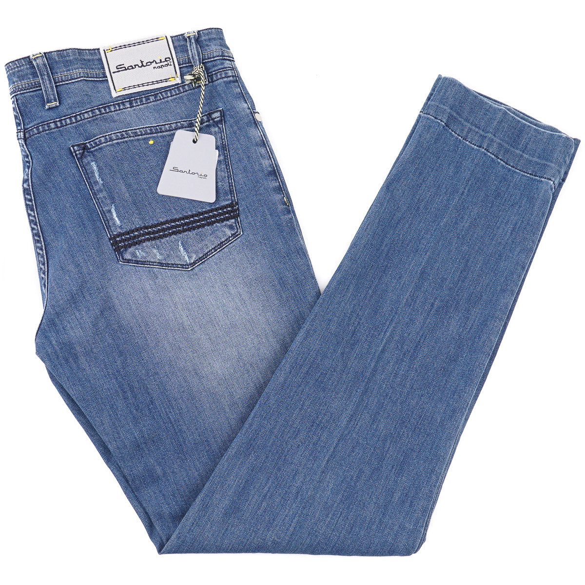 Sartorio Slim Straight Denim Jeans