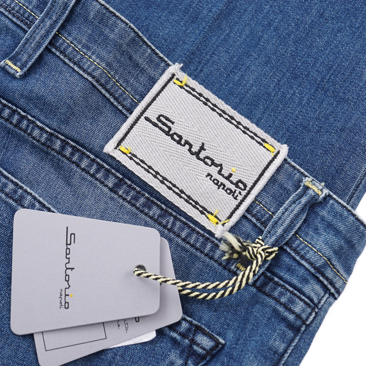 Sartorio Slim Straight Denim Jeans