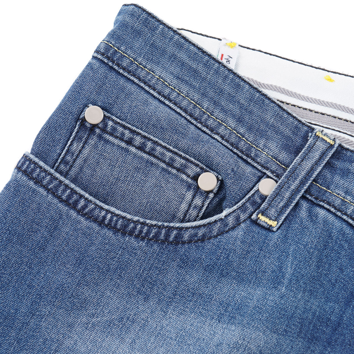 Sartorio Slim Straight Denim Jeans