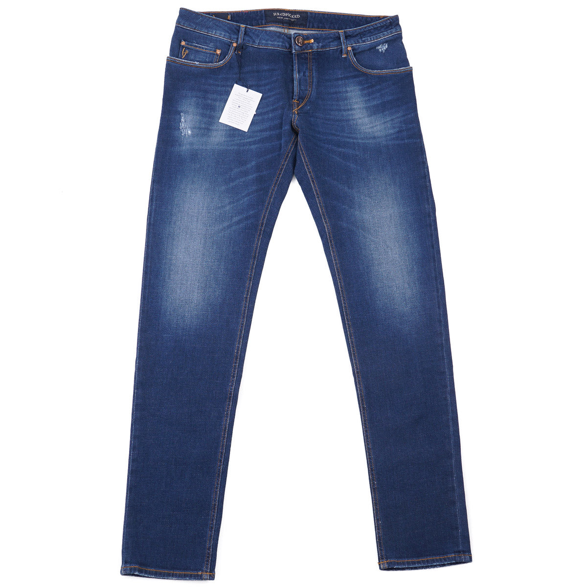 Handpicked 'Orvieto' Slim-Fit Denim Jeans
