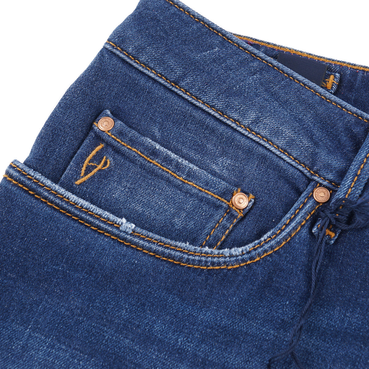 Handpicked 'Orvieto' Slim-Fit Denim Jeans
