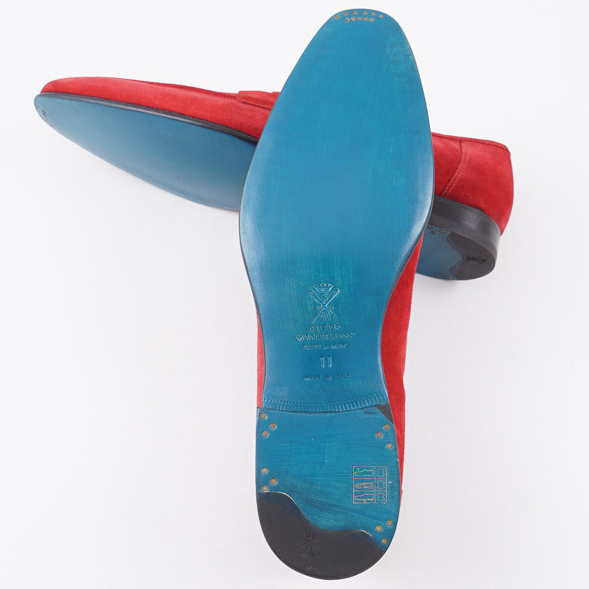 Sutor Mantellassi Calf Suede Loafer