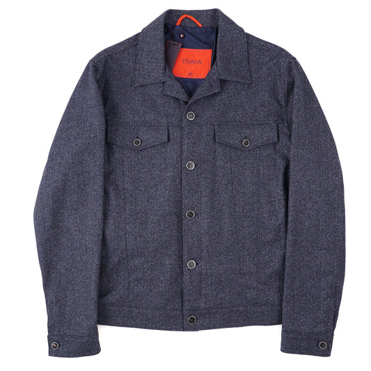 Isaia Pure Cashmere 'Denim' Jacket - Top Shelf Apparel