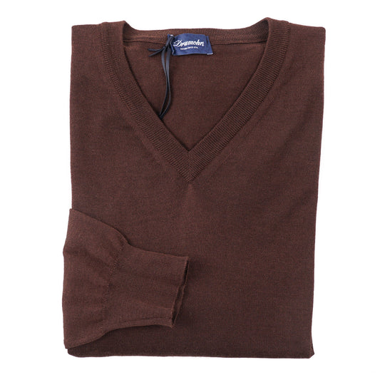 Drumohr Superfine Cashmere-Merino-Silk Sweater - Top Shelf Apparel