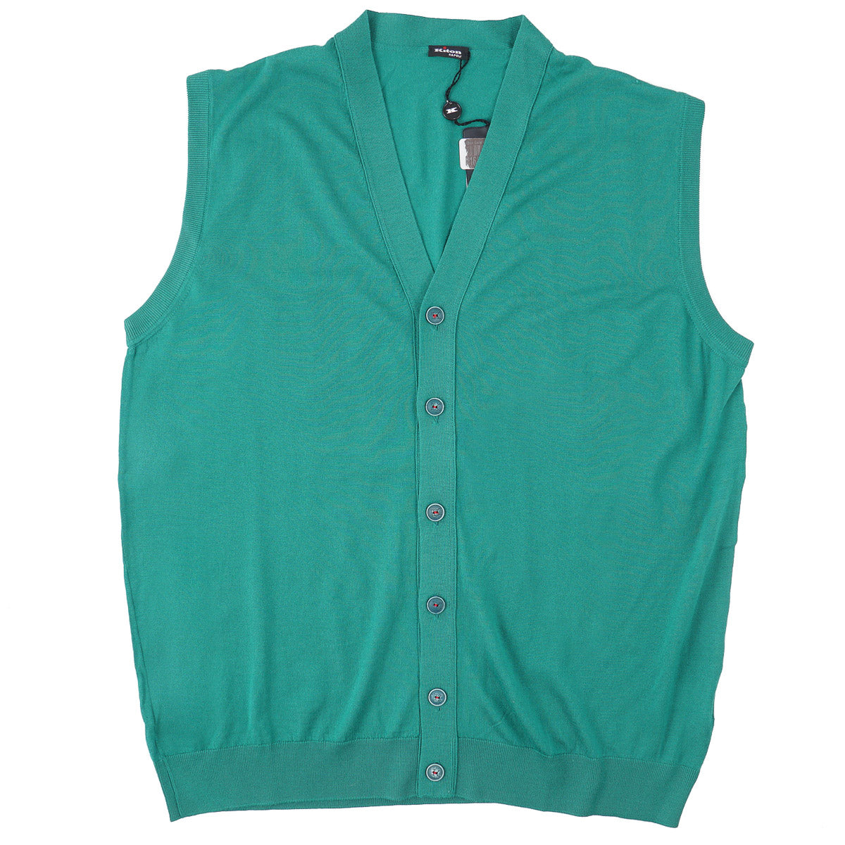 Kiton Lightweight Wool Cardigan Vest - Top Shelf Apparel