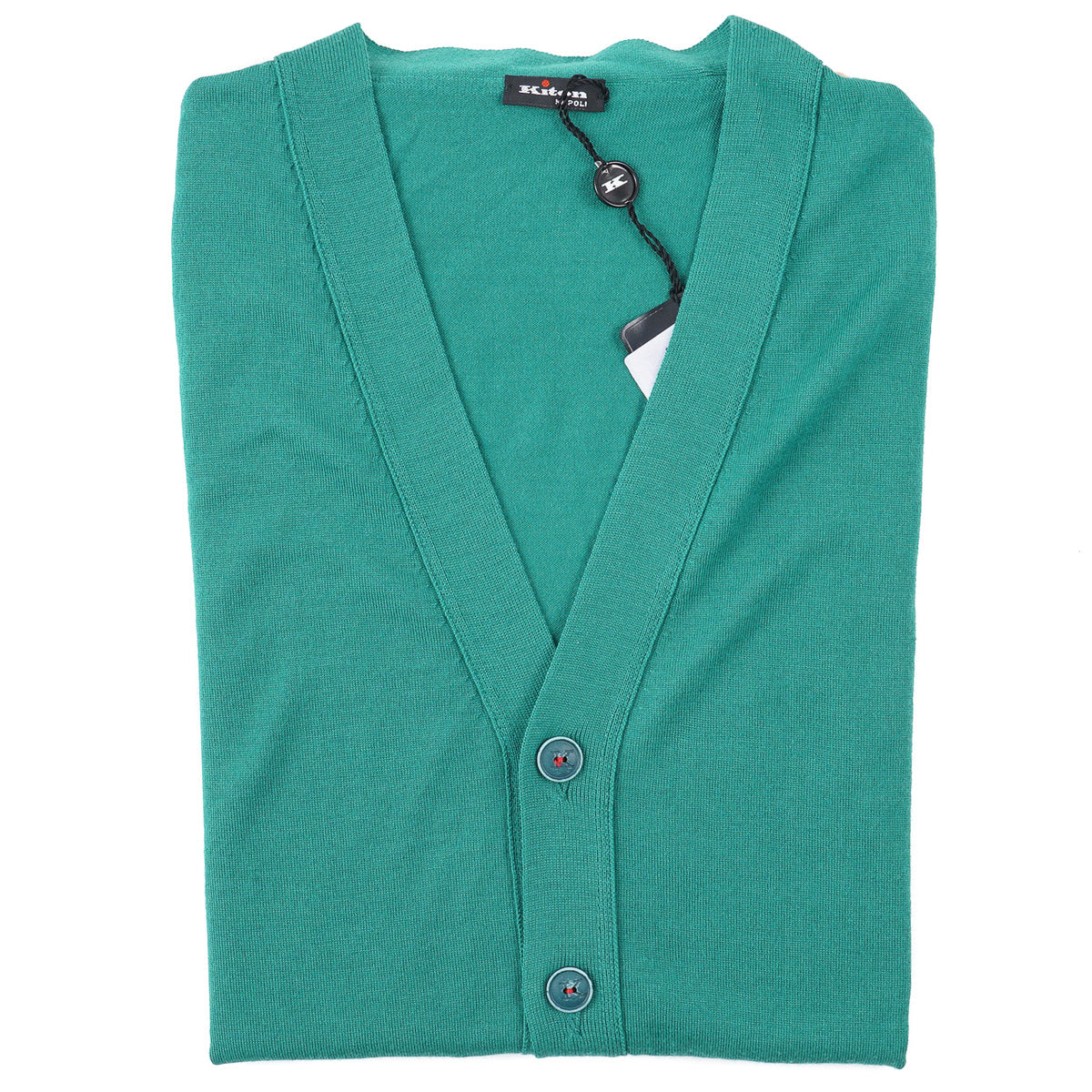 Kiton Lightweight Wool Cardigan Vest - Top Shelf Apparel