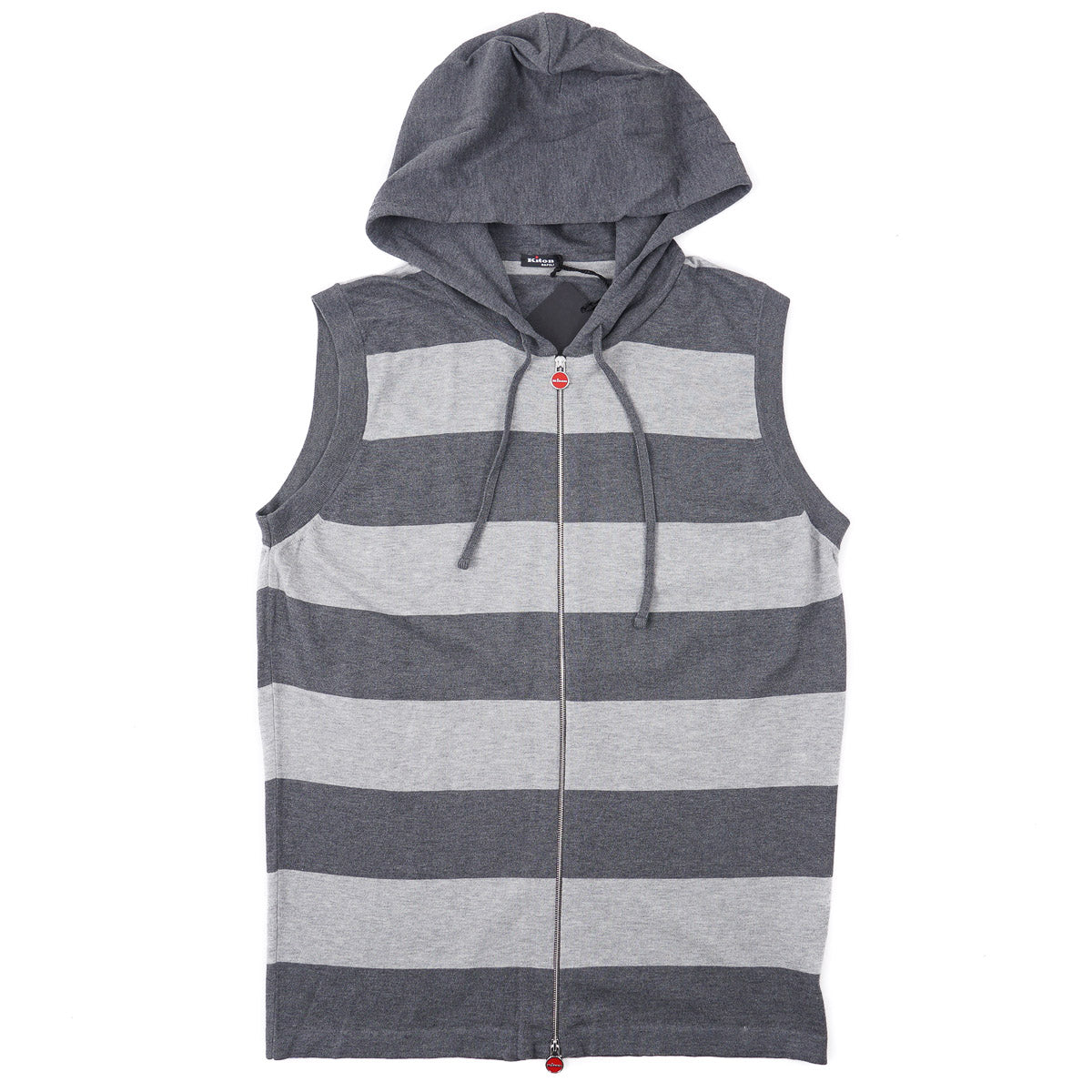 Kiton Full-Zip Sweater with Hood - Top Shelf Apparel