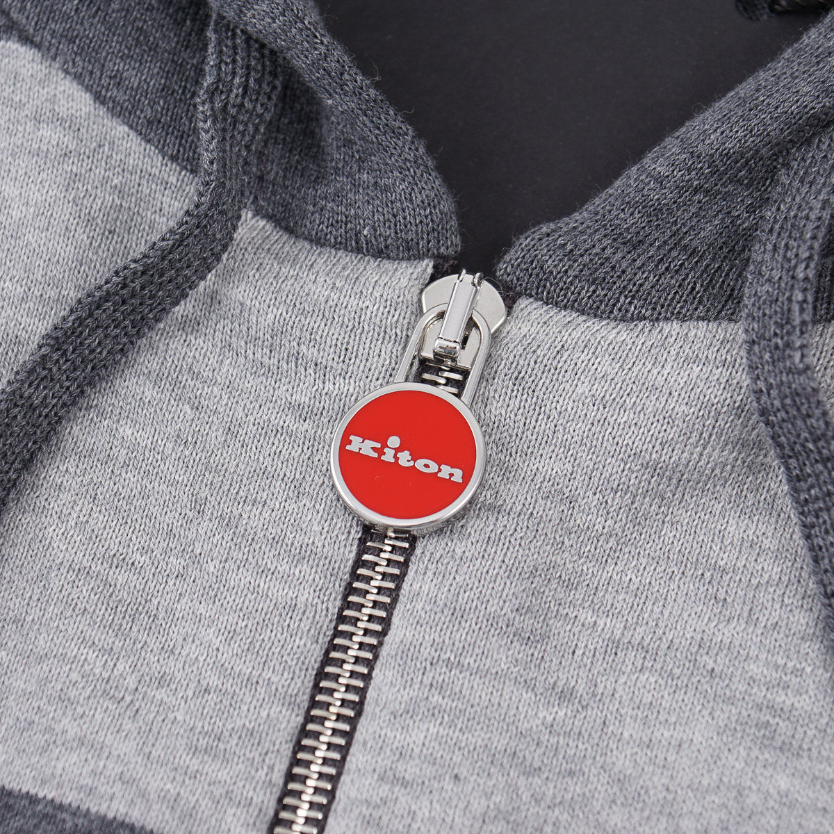 Kiton Full-Zip Sweater with Hood - Top Shelf Apparel