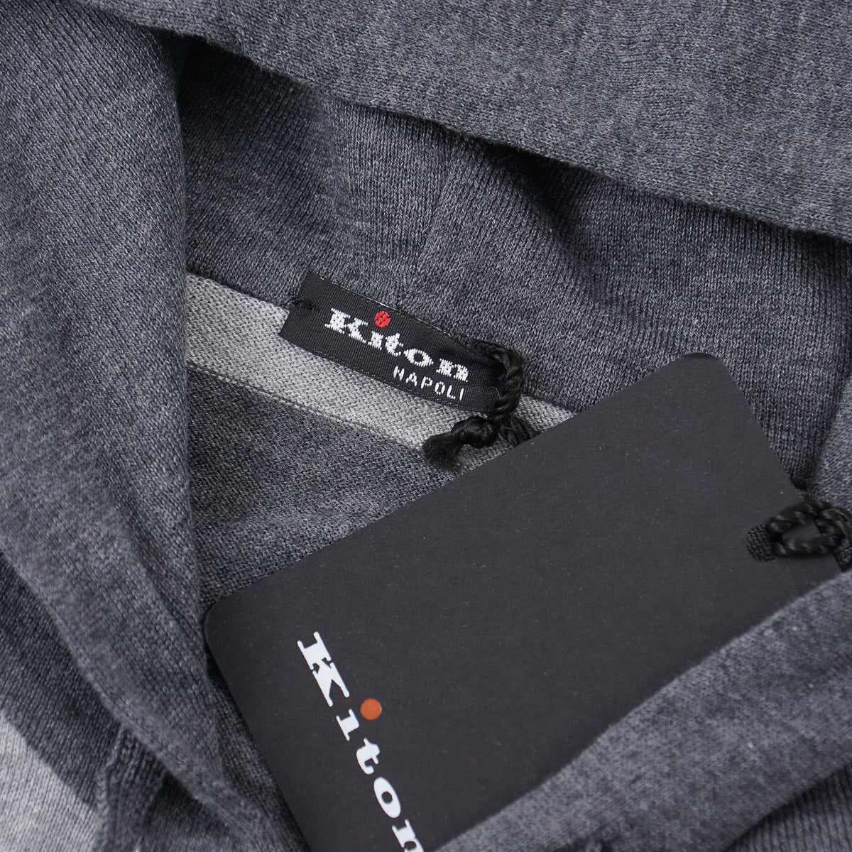 Kiton Full-Zip Sweater with Hood - Top Shelf Apparel