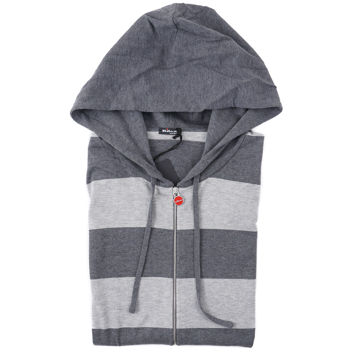 Kiton Full-Zip Sweater with Hood - Top Shelf Apparel