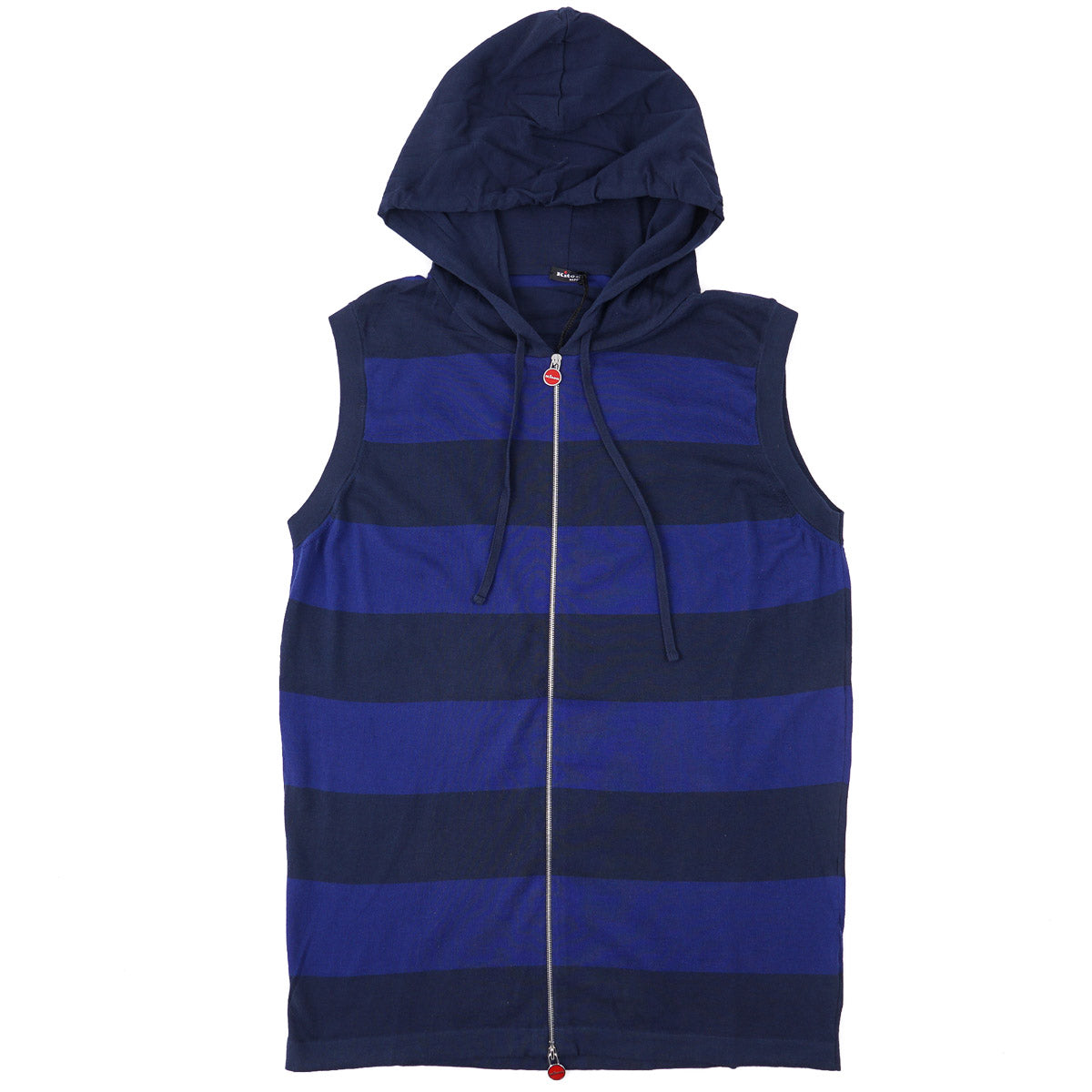 Kiton Full-Zip Sweater with Hood