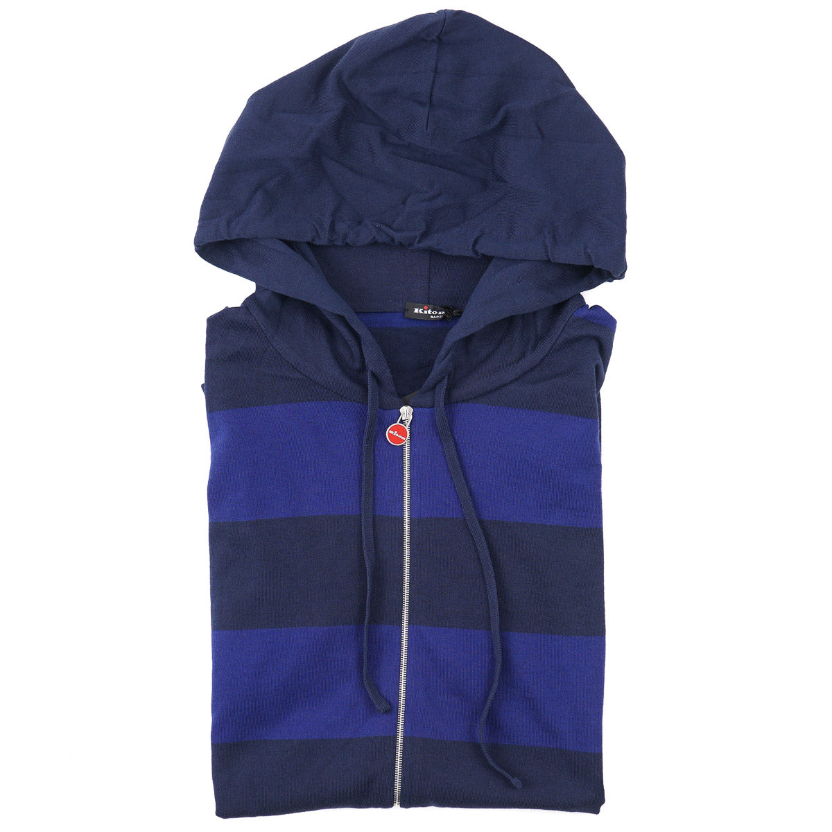 Kiton Full-Zip Sweater with Hood