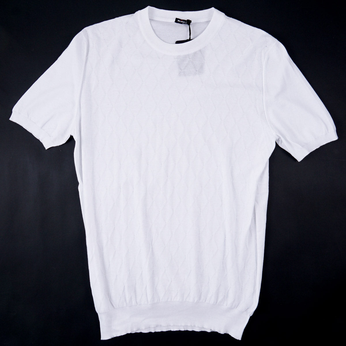 Kiton Short-Sleeve Knit Cotton Sweater - Top Shelf Apparel