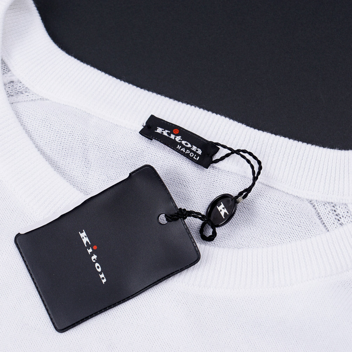 Kiton Short-Sleeve Knit Cotton Sweater - Top Shelf Apparel
