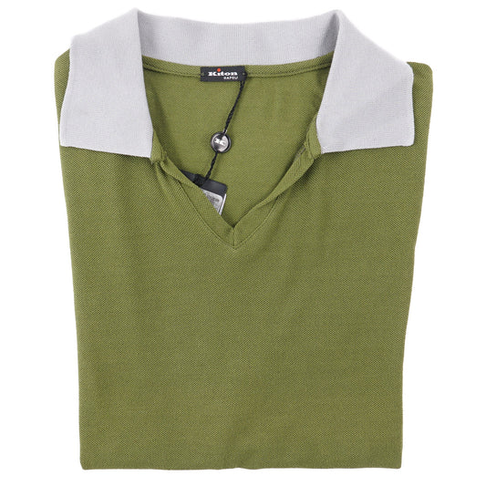 Kiton Slim-Fit Cotton Polo