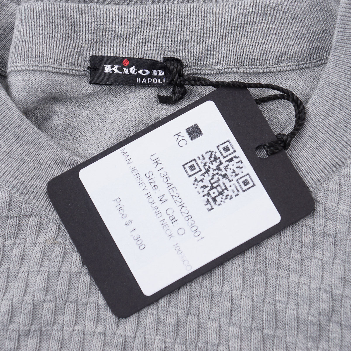 Kiton Short-Sleeve Knit Cotton Sweater - Top Shelf Apparel