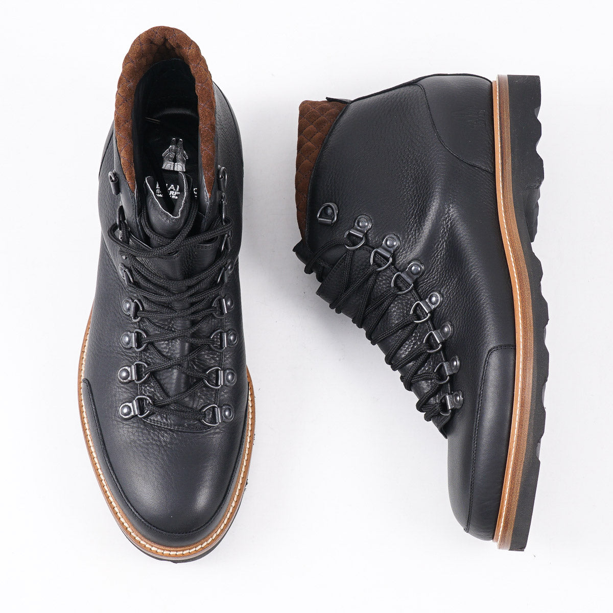 di Bianco 'Cortina' Waxed Leather Boot - Top Shelf Apparel
