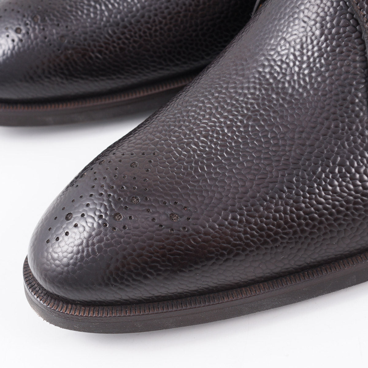 di Bianco Pebble Grained Leather Derby - Top Shelf Apparel