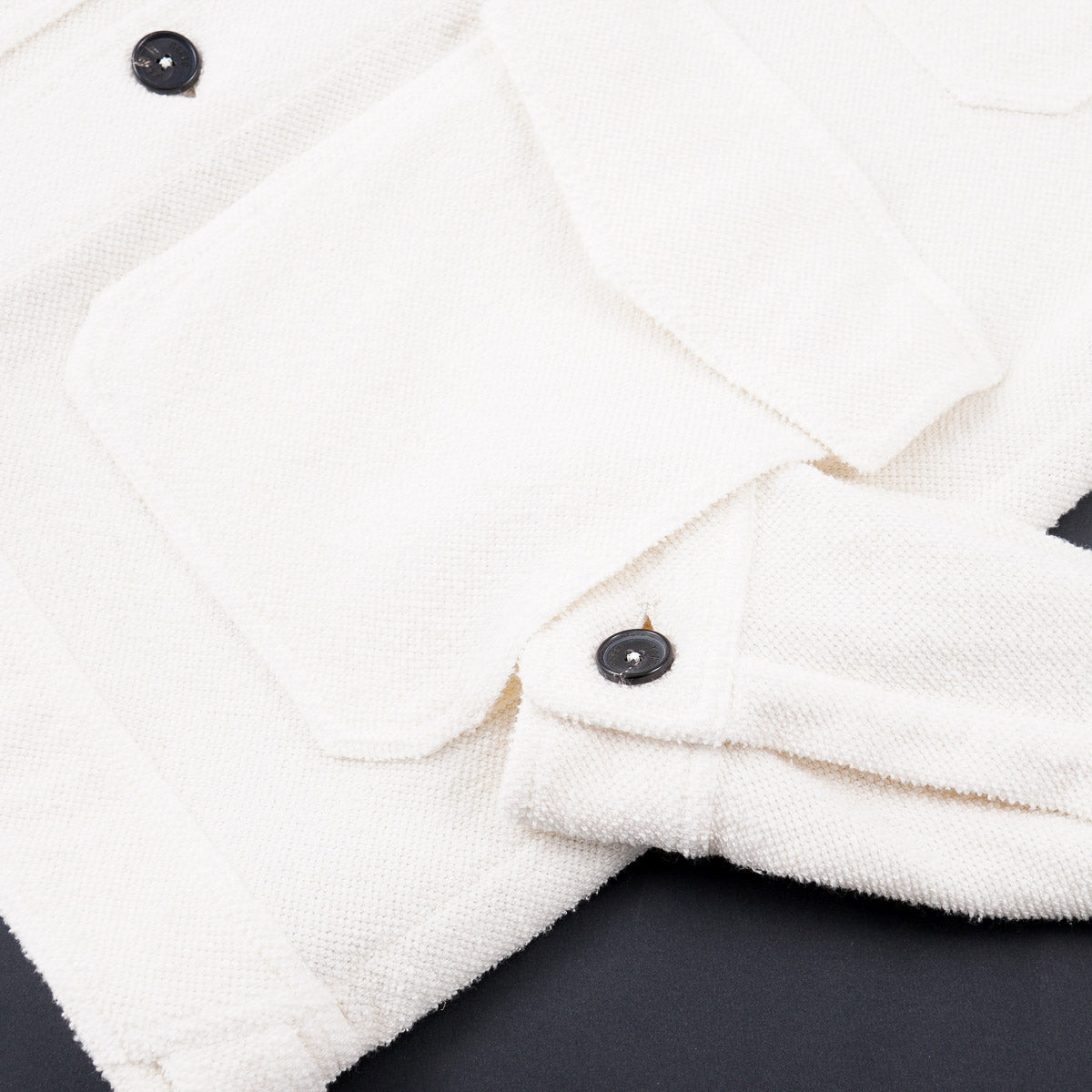 Manto Textured Cotton-Silk Jacket - Top Shelf Apparel