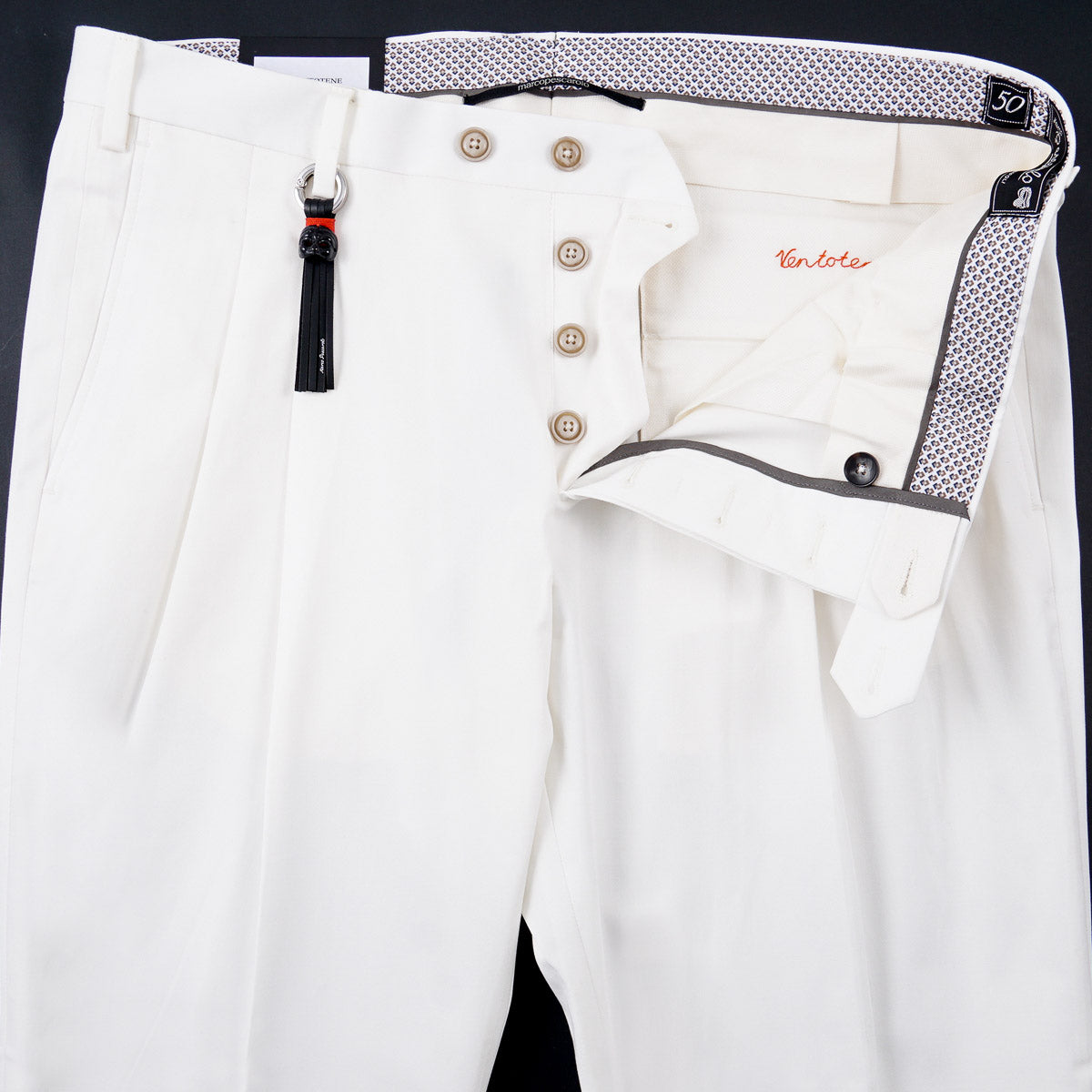 Marco Pescarolo Cotton Dress Pants - Top Shelf Apparel